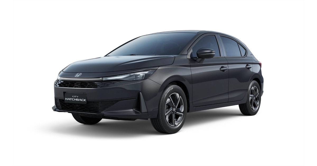 City Hatchback touring Cinza Basalto Metálico